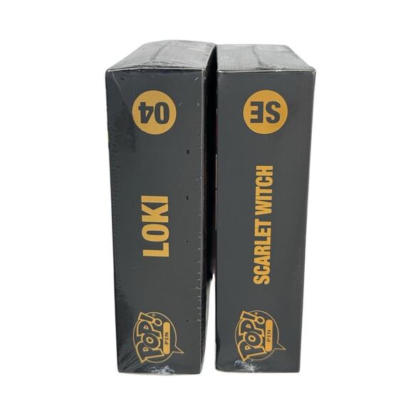 FUNKO POP! Scarlet Witch Wanda Vision Loki Marvel Enamel Pins SE NEW SEALED - Picture 2 of 8